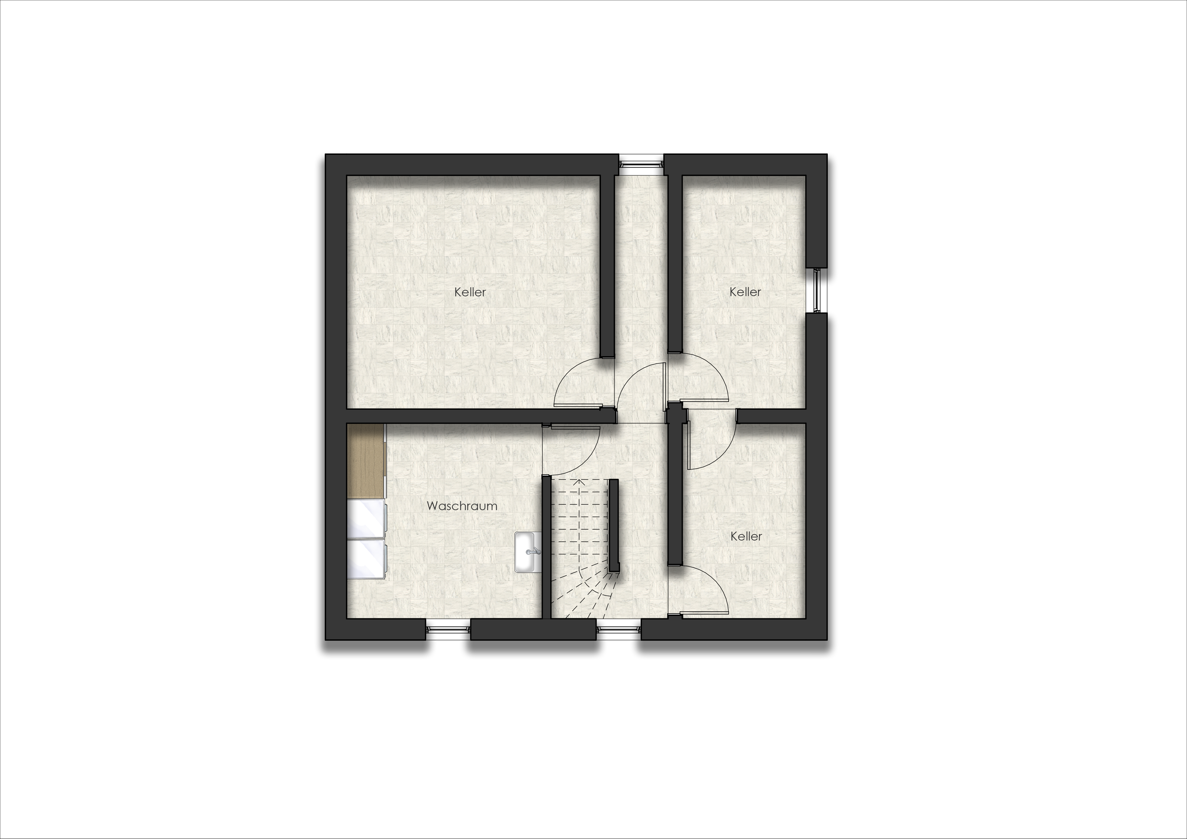 Grundriss Keller