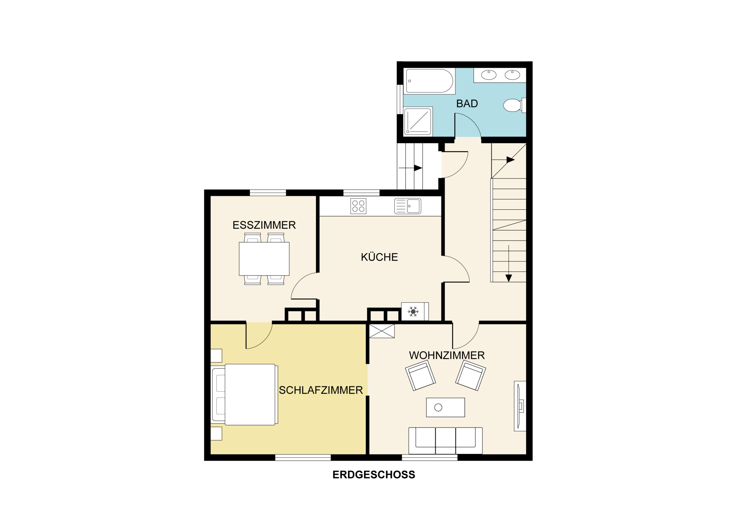 Grundriss Erdgeschoss